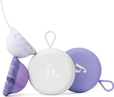 Produktbild von Bodyotics Comfydisc Wiederverwendbare Menstruationsscheibe | 2 Stück S & L | 12 Stunden Schutz