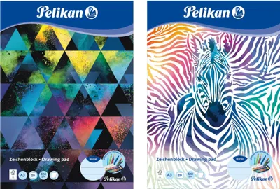Produktbild von Pelikan Zeichenblock - DIN A3 - 20 Blatt