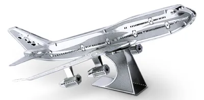 Produktbild von METAL EARTH 3D-Puzzle Transportflugzeug Boeing 747