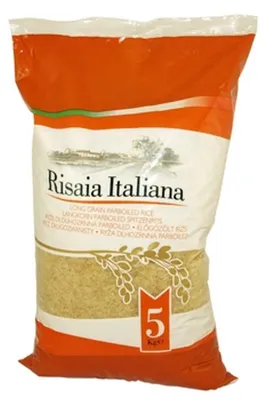 Productafbeelding van Risaia Italiana, parboiled langkorrijst, 5 kg