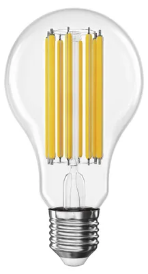 LED žárovka Filament A70 / E27 / 18 W (150 W) / 2452 lm / teplá bílá