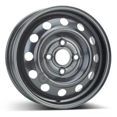 Produktbild von Alufelge Alcar Acciaio 2490 4X13 4X100 Et 46 Black