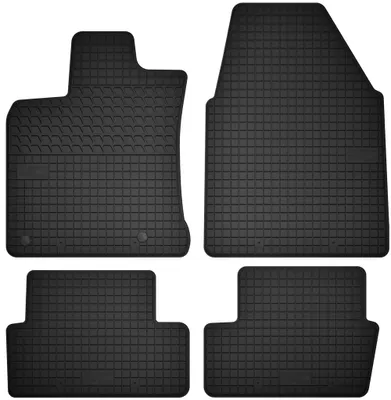Image de Lot de tapis en caoutchouc pour : Nissan Qashqai I J10 2.0 Crossover (de 2006 à 2013)