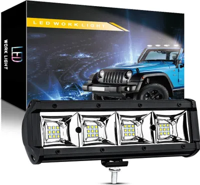 Immagine prodotto di 9 pollici 108W impermeabile lavoro luce Spot Beam Spotlight 36-LED Bar per moto trattore barca camion luce bianca