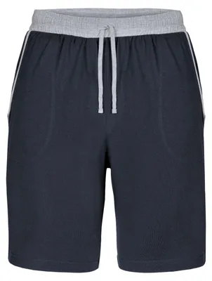 Produktbild von Ladeheid Herren Schlafanzughose kurz Herren Kurz Hose mit Taschen Shorts für Herren LA40-253 (Graphit-Melange, M)