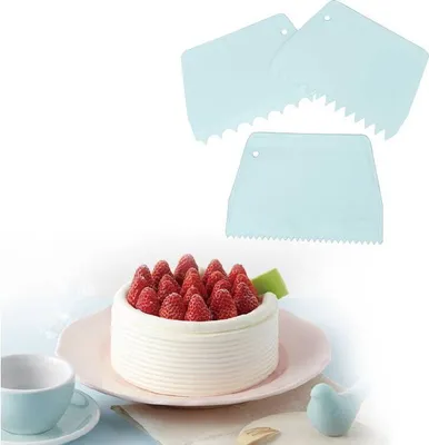 Obrázok produktu pre Cukrárske karty 3ks zubaté 13,5 x10cm - Cakesicq