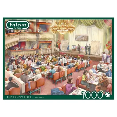 Obrázek produktu pro Falcon de luxe The Bingo Hall 1000 pcs, 1000 kusů, Lidé, 12 rok/roky