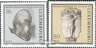 Produktbild von Briefmarken Luxemburg 1998 Mi 1454-1455 (kompl.Ausg.) postfrisch Museen