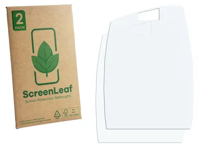 Produktbild von 2x ScreenLeaf Schutzfolie für Sepura SC2020 Displayschutz Display Schutz Folie Klar Transparent