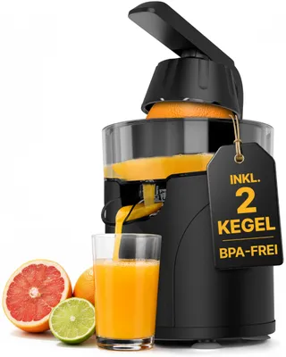 Produktbild von LEBENLANG Saftpresse Elektrisch - Inkl. 2 Kegel & BPA-Frei