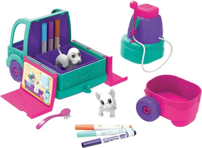Produktbild von Crayola Spielzeugauto Pflege- und Spielcenter Washimals