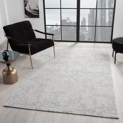 Produktbild von Teppich Wohnzimmer Kurzflor Schlafzimmer läufer Hochtief-Muster/ 3D-Effekt Boho