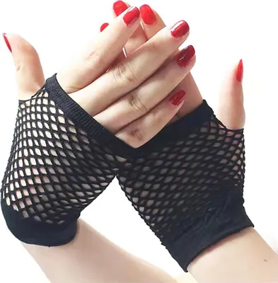 Immagine prodotto di Erogance Guanti - Fingerless Fishnet