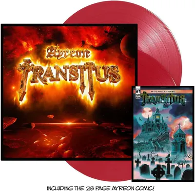 Obrázok produktu pre Ayreon: Transitus (180g) (Limited Edition) (Red Vinyl ) (+28-seitiges Comicbuch) - - (LP / T)