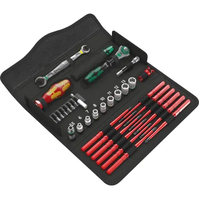 Produktbild von Wera Kraftform Kompakt W 2, 35-teilig, Werkzeug-Set, (inkl. Zyklop