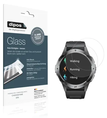 Image de 2x Protection ecrán pour CHOOSETIME EF6 mat Verre souple Film Protecteur 9H dipos
