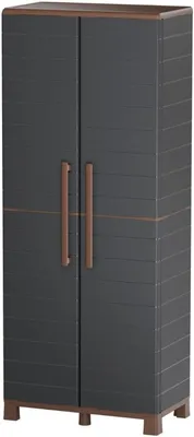 Zdjęcie produktu dla Szafka Pvc Portofino 68X37X169Cm Ciemnoszara