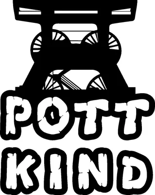 Produktbild von Pottkind, Kind des Ruhrpotts, Autoaufkleber