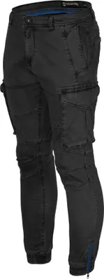 Produktbild von FALKENSTEJN Cargohose Herren mit Taschen Freizeithose Wanderhose Trekkinghose Men Pants Outdoorhose für Männer L / Schwarz
