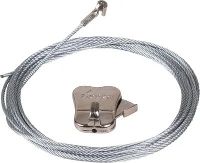 Image de STAS Système de suspension Cobra + câble en acier - Suspension pour tableaux / cadres / crochets à suspendre - sans percer - 150 cm + crochets à tableaux Zipper - 1 pièce