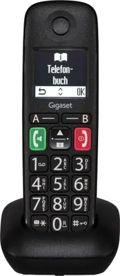 Produktbild von Gigaset E290HX schwarz Festnetz