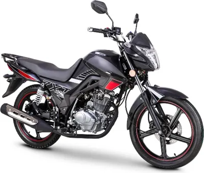 Produktbild von Motorrad Fighter 125 ZXT-RS schwarz 90 km/h Euro 5 Schaltmoped 125ccm 4 Takt Leichtkraftrad Krad Kraftrad 125er