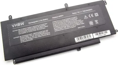 Produktbild von vhbw Akku kompatibel mit Dell Inspiron 15 5000, 15-7347, 15-7548, 15 5565, 15-7348, 15-7547, 15-5558, 15-7000 Notebook (7500 mAh, 7,4 V, Li-Ion)