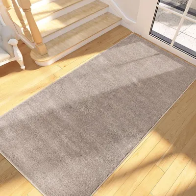 Productafbeelding van Schoonloopmat binnen, vloerkleed, 80 x 178 cm, beige, antislip, wasbaar