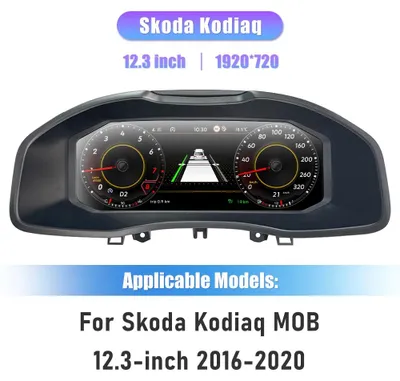 Immagine prodotto di Cruscotto digitale - Display LCD - Pannello degli strumenti - Cruscotto dell'auto