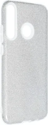 Produktbild von König Design Hülle kompatibel mit Huawei P40 Lite E Kunststoff Soft Handyhülle - Handy Case Silber