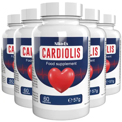 Obrázek produktu pro Cardiolis Forte - 300 kapslí (5x 60 kapslí), balení po 5 kusech