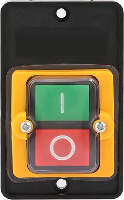 Image de AC220V/380V 10A Bouton-poussoir marche/arrêt étanche