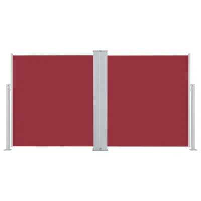 Produktbild von Ausziehbare Seitenmarkise Rot 160 x 600 cm