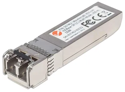 Produktbild von INTELLINET Transceiver SFP+  10G Multimode   Duplex LC  300m