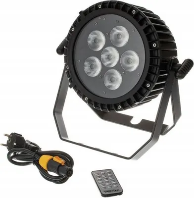 Zdjęcie produktu dla Reflektor LED Varytec Battery Event Par IP65 Bezprzewodowy DMX Diody 6w1