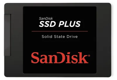 Produktbild von SanDisk Plus, 240 GB, 2.5", 530 MB/s, 6 Gbit/s