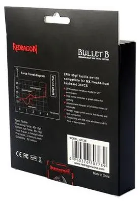 Obrázok produktu pre REDRAGON A113 B Bullet B, Biela
