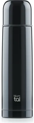 Immagine prodotto di Fiaschetta Blumtal® Thermos 700ml nera - senza BPA, in acciaio inox, a prova di perdite, per caldo e freddo