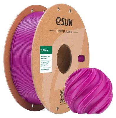 Produktbild von eSUN PLA Basic Filament 1.75mm, Lila, 1KG