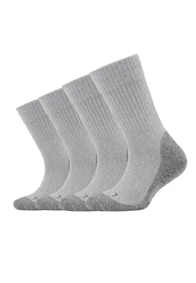 Produktbild von Camano Socken 4er-Pack mit bequemem Komfortbund dark grey melange 23-26