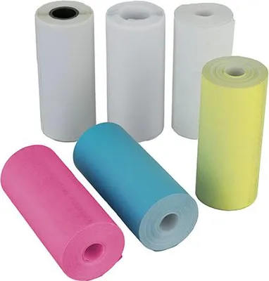 Zdjęcie produktu dla Rolki papieru termicznego do drukarki FunPrint, 6 sztuk, zapasowe