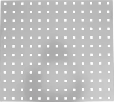 Produktbild von STIER Lochplatte für Werkstattwand, 500x450mm, lichtgrau