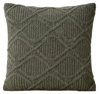 Produktbild von Dekoratives Kissen CHENILLE, gestrickt, 45 x 45 cm
