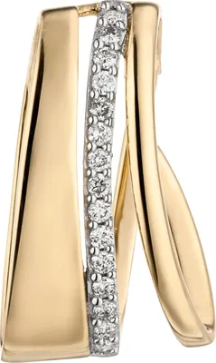 Produktbild von JOBO Anhänger 585 Gold Gelbgold 15 Diamanten Brillanten Diamantanhänger
