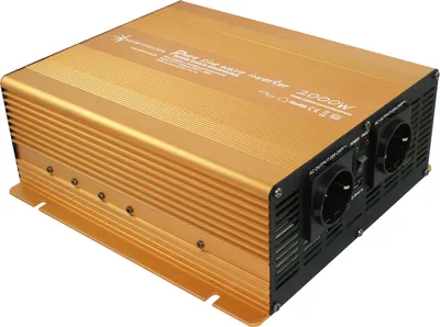 Produktbild von Spannungswandler 12V 230V Gold Reiner Sinus Wechselrichter : 2000 W