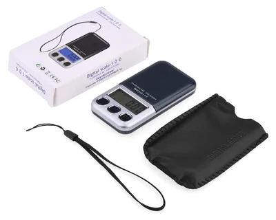 Productafbeelding van Draagbare mini-LCD digitale elektronische weegschaal, 600 gram, zeer nauwkeurige weegschaal voor sieraden en goud