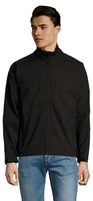 Image de SOLS - Veste softshell « Relax » pour hommes LT2440 (XXL) (noir)