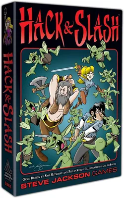 Produktbild von Hack and Slash - kartenspiel - EN Edition
