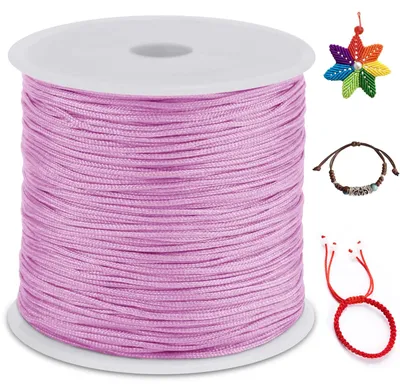 Productafbeelding van Nylonfaden 0,8mm x 100m voor Armbanden en Sieraden