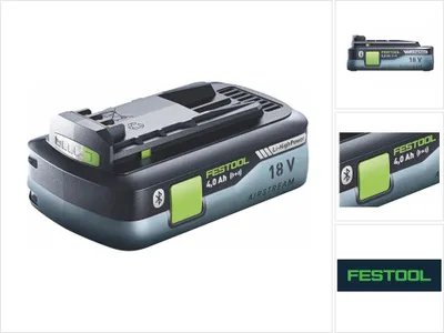 Zdjęcie produktu dla Akumulator Festool BP 18 Li 4.0 HPC-ASI 18 V 4,0 Ah / 4000 mAh HighPower Li-Ion ( 205034 ) Bluetooth z Airstream